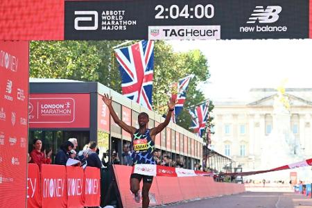 Lemma und Jepkosgei gewinnen London-Marathon Lemma und Jepkosgei gewinnen London-Marathon