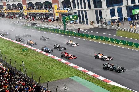 Start - Formel 1 - GP Türkei 2021