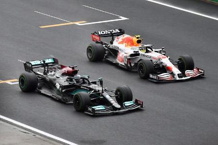 Hamilton vs. Perez - Formel 1 - GP Türkei 2021 Hamilton vs. Perez - Formel 1 - GP Türkei 2021