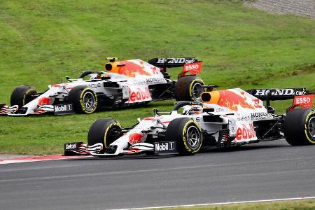Verstappen & Perez - Red Bull - GP Türkei - Istanbul - Formel 1 - 9. Oktober 2021