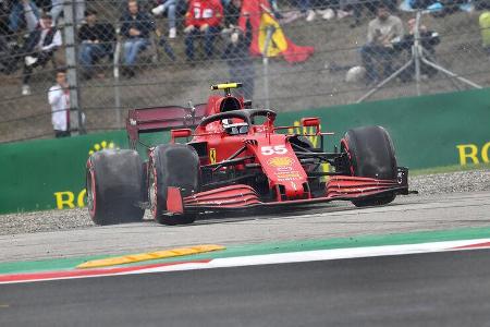 Carlos Sainz - Ferrari - GP Türkei - Istanbul - Formel 1 - 9. Oktober 2021