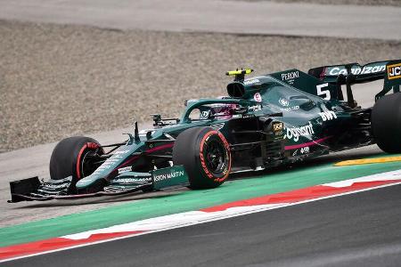 Sebastian Vettel - Aston Martin - GP Türkei - Istanbul - Formel 1 - 9. Oktober 2021