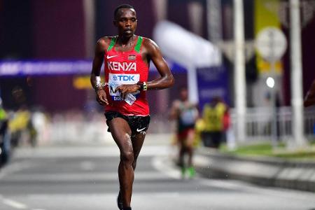 Kenianer Kipruto gewinnt verschobenen Boston-Marathon Kenianer Kipruto gewinnt verschobenen Boston-Marathon