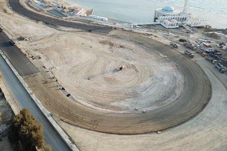 GP Saudi Arabien - Jeddah Circuit - Baustelle - 2021