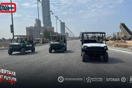 GP Saudi Arabien - Jeddah Circuit - Baustelle - 2021