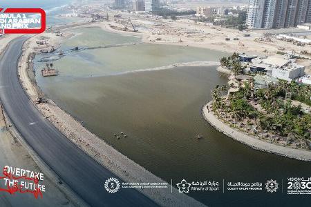 GP Saudi Arabien - Jeddah Circuit - Baustelle - 2021