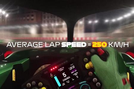 Jeddah Street Circuit - GP Saudi Arabien - F1-Strecke
