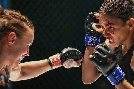 Halle Berry (r.) als MMA-Kämpferin Jackie Justice. Halle Berry (r.) als MMA-Kämpferin Jackie Justice.
