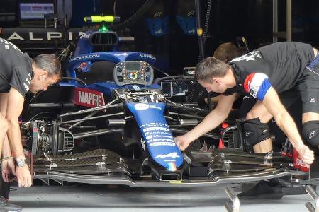Alpine - Formel 1 - GP Türkei - Istanbul - 7. Oktober 2021