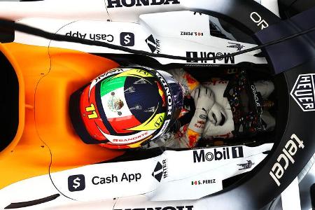 Sergio Perez - Red Bull - Formel 1 - GP Türkei - Istanbul - 8. Oktober 2021