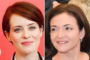 Claire Foy (li.) wird Facebook-Co-Chefin Sheryl Sandberg spielen.
