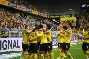 BVB baut Heimserie aus - Hertha wieder in der Krise