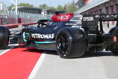 Mercedes-Reifentest - Imola - Pirelli 18 Zoll - 2021