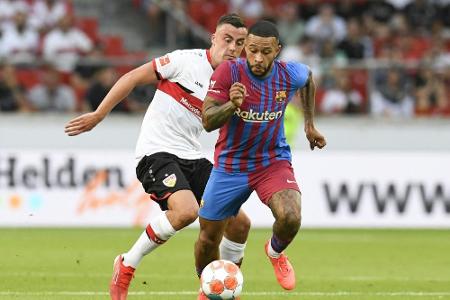 Zwei Coronafälle beim VfB: Gegen Barca ohne Chance Zwei Coronafälle beim VfB: Gegen Barca ohne Chance