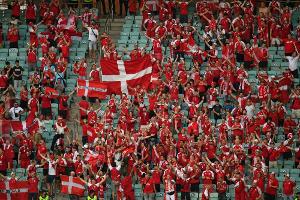 Keine dänischen Fans in London