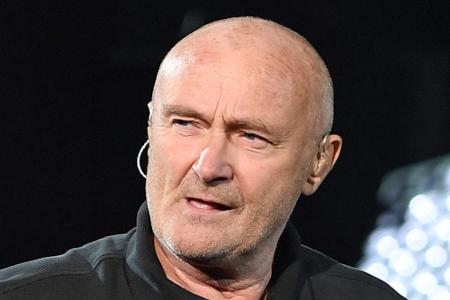 Auch Musiker Phil Collins (