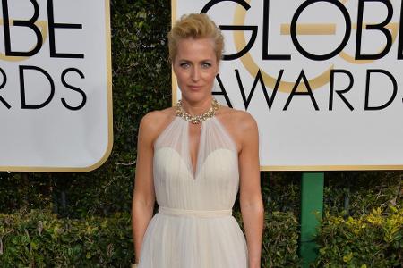 ...Gillian Anderson. Sie sagte - ganz zum Entsetzen ihrer ältesten Tochter Piper - ebenfalls eine Rolle in 