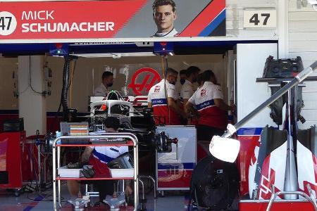 Haas - Formel 1 - GP Ungarn - Budapest - Donnerstag - 29. Juli 2021
