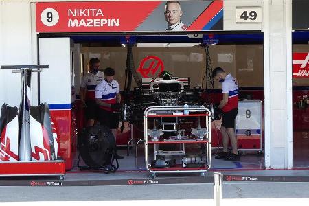Haas - Formel 1 - GP Ungarn - Budapest - Donnerstag - 29. Juli 2021