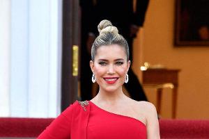 Sylvie Meis Anfang Juli beim Staatsbankett im Schloss Bellevue zu Ehren des niederländischen Königpaares.