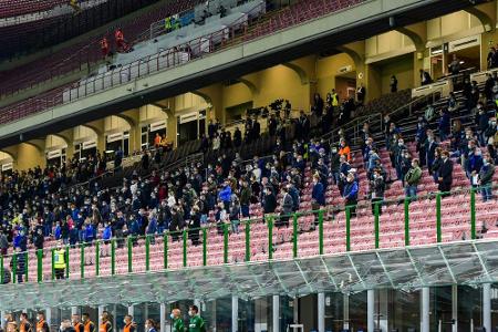 Sportveranstaltungen in Italien wieder vor Zuschauern Sportveranstaltungen in Italien wieder vor Zuschauern