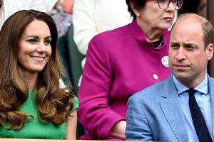 Raus aus der Isolation: Herzogin Kate mit Prinz William in Wimbledon