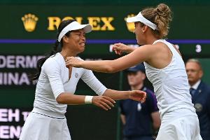 Wimbledon: Mertens und Hsieh gewinnen Doppel-Titel