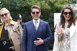 Tom Cruise sorgt für Hollywood-Glamour in Wimbledon