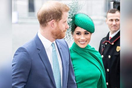 Prinz Harry und Herzogin Meghan bei einer Veranstaltung. Prinz Harry und Herzogin Meghan bei einer Veranstaltung.
