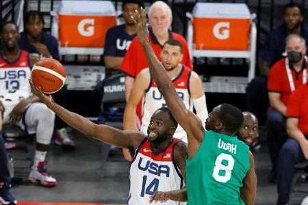 US-Basketballer starten mit Niederlage in Olympia-Vorbereitung US-Basketballer starten mit Niederlage in Olympia-Vorbereitung
