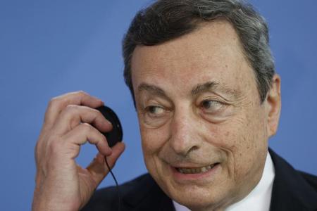 Italiens Premier Draghi gratuliert: 