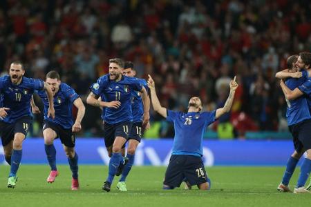 ARD: 14,59 Mio. sehen Italiens EM-Finaleinzug ARD: 14,59 Mio. sehen Italiens EM-Finaleinzug