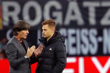 Kimmich trauert verpasster Chance nach und dankt Löw Kimmich trauert verpasster Chance nach und dankt Löw