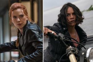 Ob Scarlett Johansson als "Black Widow" (l.) oder Michelle Rodríguez alias Letty Ortiz in "Fast & Furious 9" - für Action un...