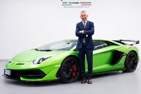 Lamborghini-Technikvorstand Maurizio Reggiani Lamborghini-Technikvorstand Maurizio Reggiani