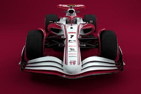 Alfa Romeo - F1-Auto 2022 - Team-Lackierung