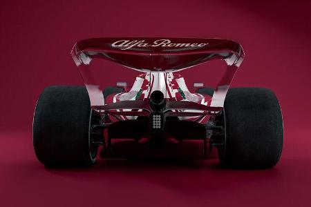 Alfa Romeo - F1-Auto 2022 - Team-Lackierung