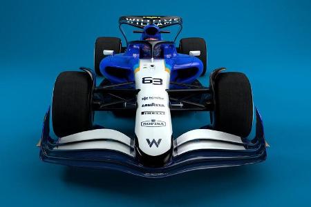 Williams - F1-Auto 2022 - Team-Lackierung