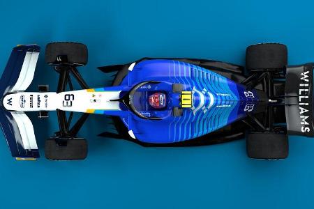 Williams - F1-Auto 2022 - Team-Lackierung