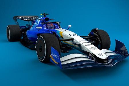 Williams - F1-Auto 2022 - Team-Lackierung