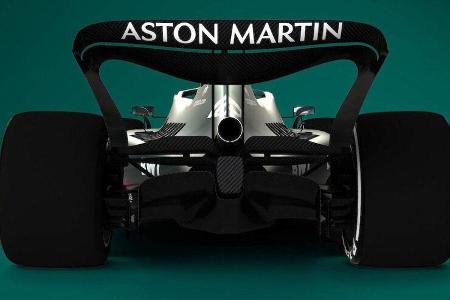 Aston Martin - F1-Auto 2022 - Team-Lackierung
