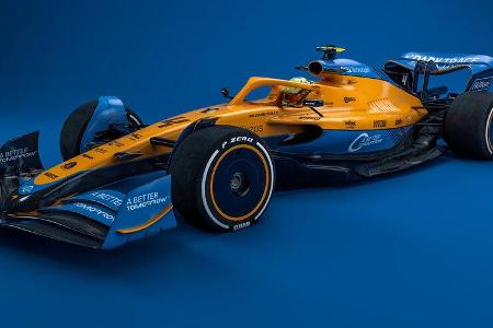 McLaren - F1-Auto 2022 - Team-Lackierung
