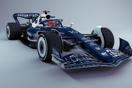 Alpha Tauri - F1-Auto 2022 - Team-Lackierung