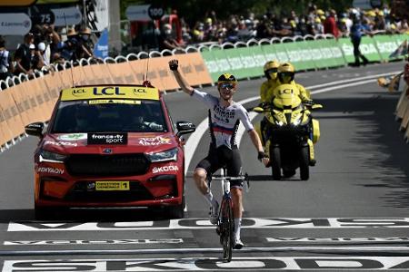 Tour de France: Mohoric gewinnt 19. Etappe und feiert zweiten Tagessieg Tour de France: Mohoric gewinnt 19. Etappe und feiert zweiten Tagessieg