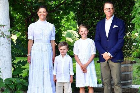 Victoria von Schweden mit ihrer Familie Victoria von Schweden mit ihrer Familie