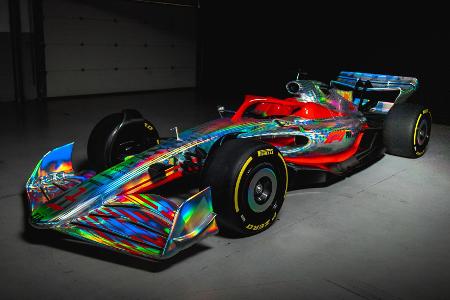 Formel-1-Auto 2022 für das neue Technische Reglement