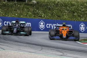 Hamilton - Norris - GP Österreich 2021 - Spielberg - Rennen