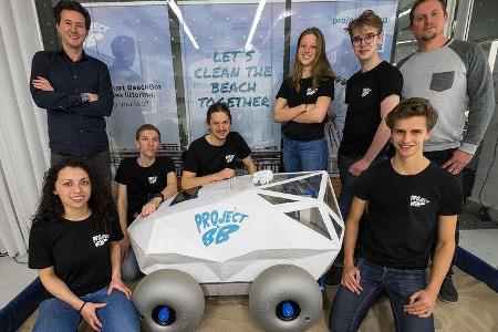 07/2021, Project .BB Beach Bot autonomes Müllsammelauto für den Strand 07/2021, Project .BB Beach Bot autonomes Müllsammelauto für den Strand