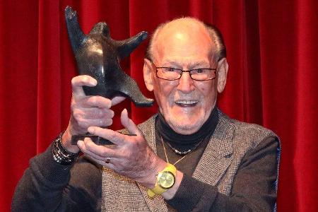 Herbert Köfer im Februar 2021 bei einer Preisverleihung in Berlin
