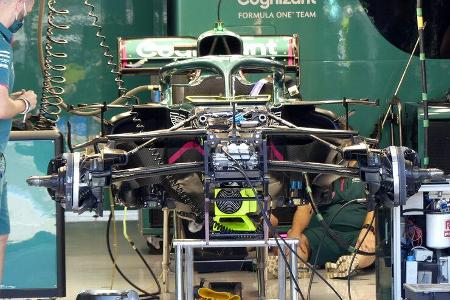 Aston Martin - Formel 1 - GP Ungarn - Budapest - Donnerstag - 29. Juli 2021